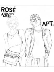 ATP Rose Bruno Mars Coloring Activities - Coloriageenfants.com