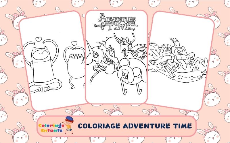 Coloriage Adventure Time