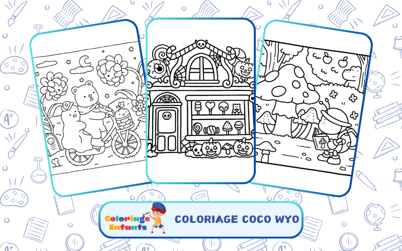 Coloriage Coco Wyo