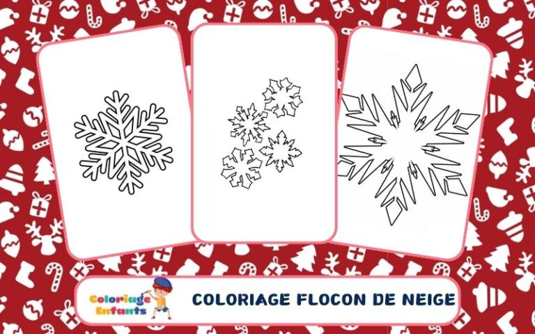 Coloriage Flocon De Neige