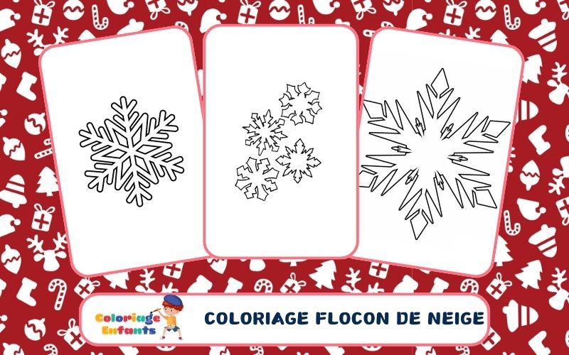 Coloriage Flocon De Neige