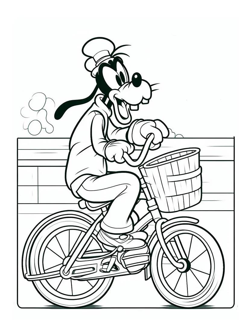 Coloriage Goofy A Imprimer Gratuitement Pour Votre Enfant