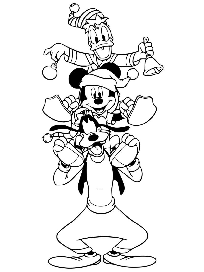 Coloriage Goofy En Toutes Couleurs Pour Petits Et Grands