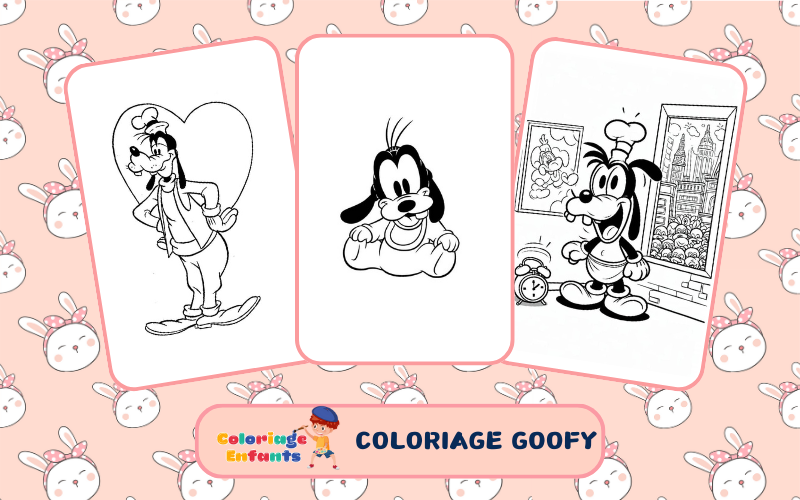 Coloriage Goofy