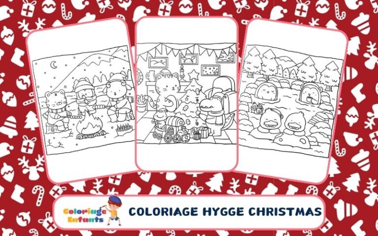 Coloriage Hygge Christmas