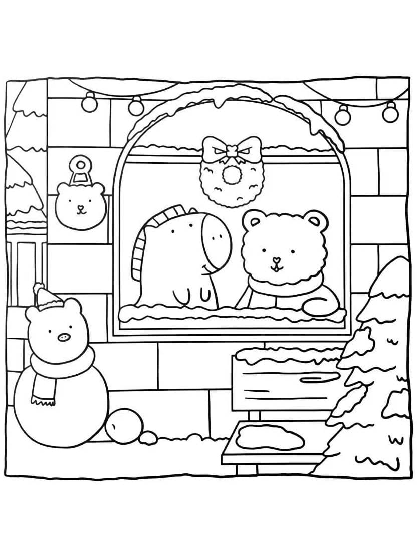 Coloriage Hygge Christmas Pour Instants Magiques