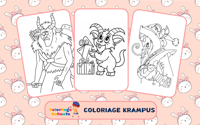 Coloriage Krampus