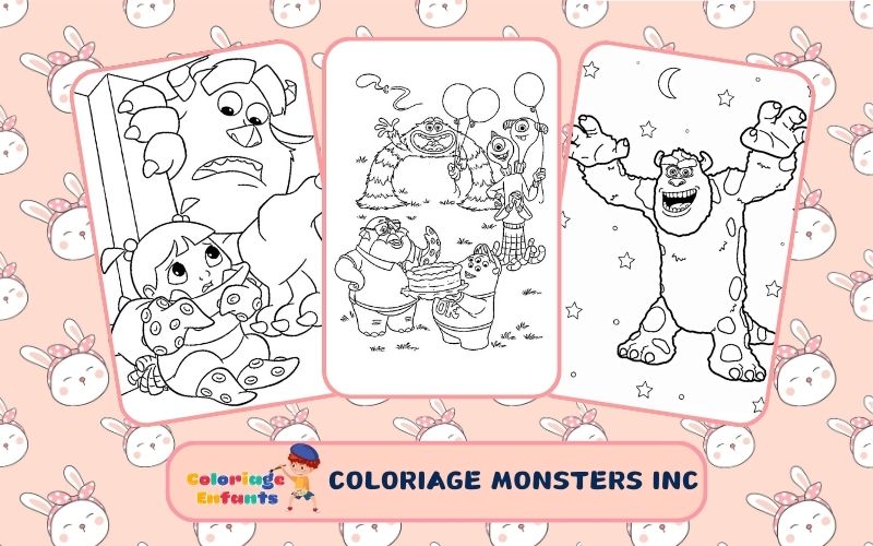 Coloriage Monsters Inc