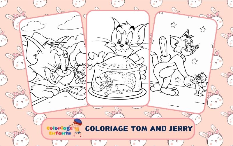 Coloriage Tom And Jerry