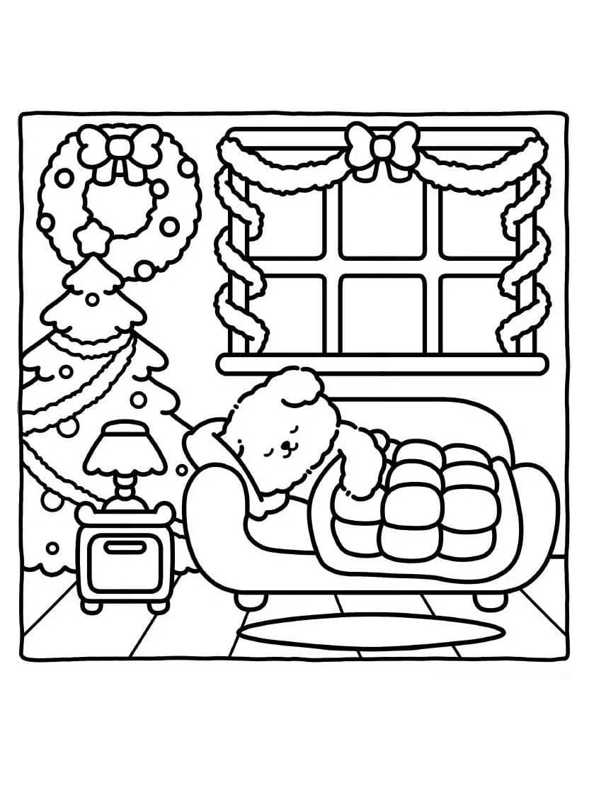 Coloriage Xmas Times Art De Colorier Pour Esprit Creatif