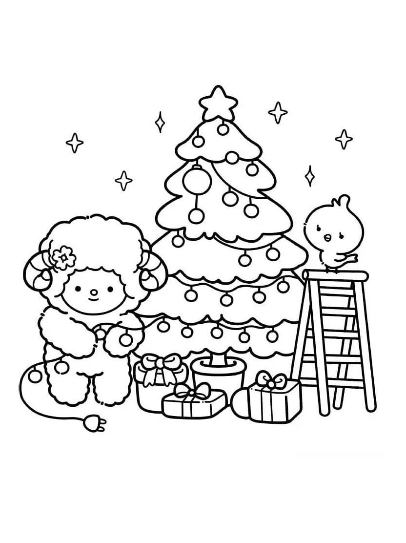 Coloriage Xmas Times Dessins Mignons Pour Enfants Et Adultes