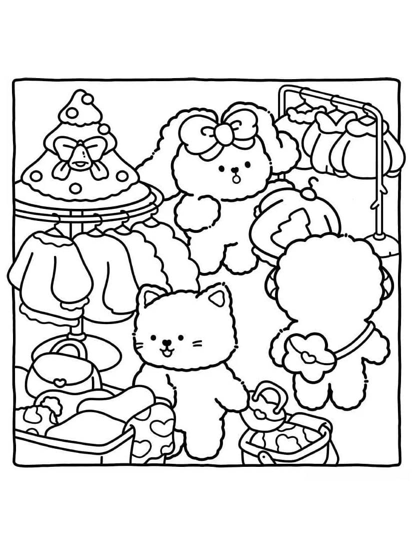 Coloriage Xmas Times Dessins Super Mignons Pour La Famille