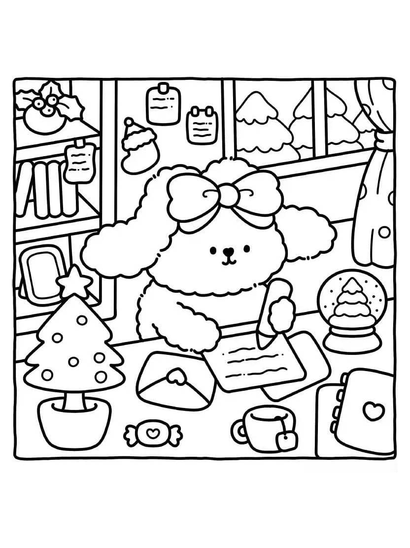 Coloriage Xmas Times Illustrations De Noel Pour Un Joyeux Hiver