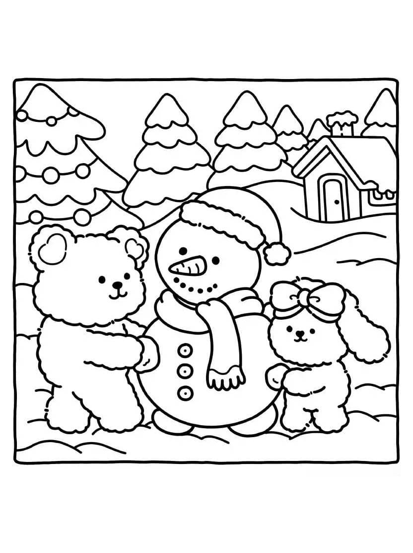 Coloriage Xmas Times Image De Noel Pour La Magie Des Fetes