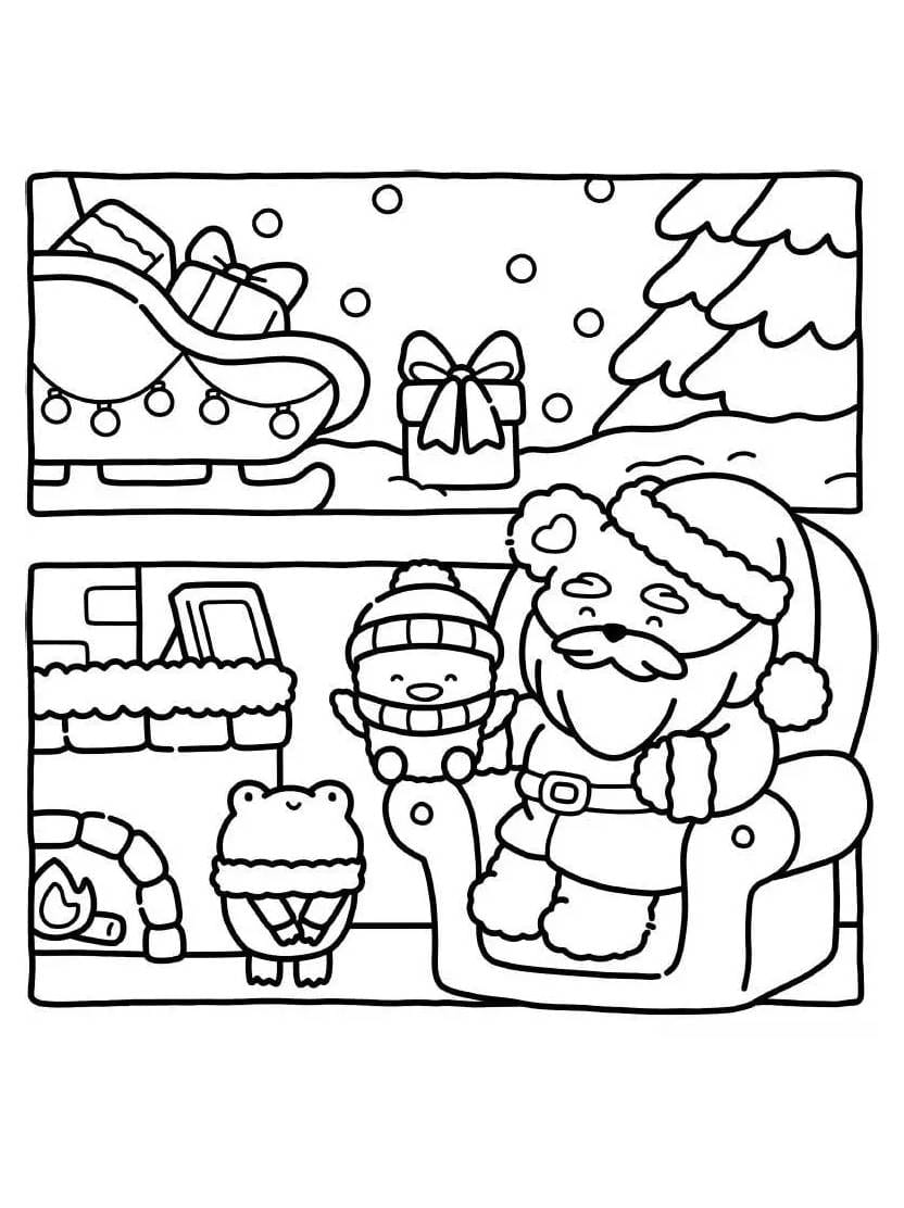 Coloriage Xmas Times Un Noel Eblouissant A Travers Les Dessins