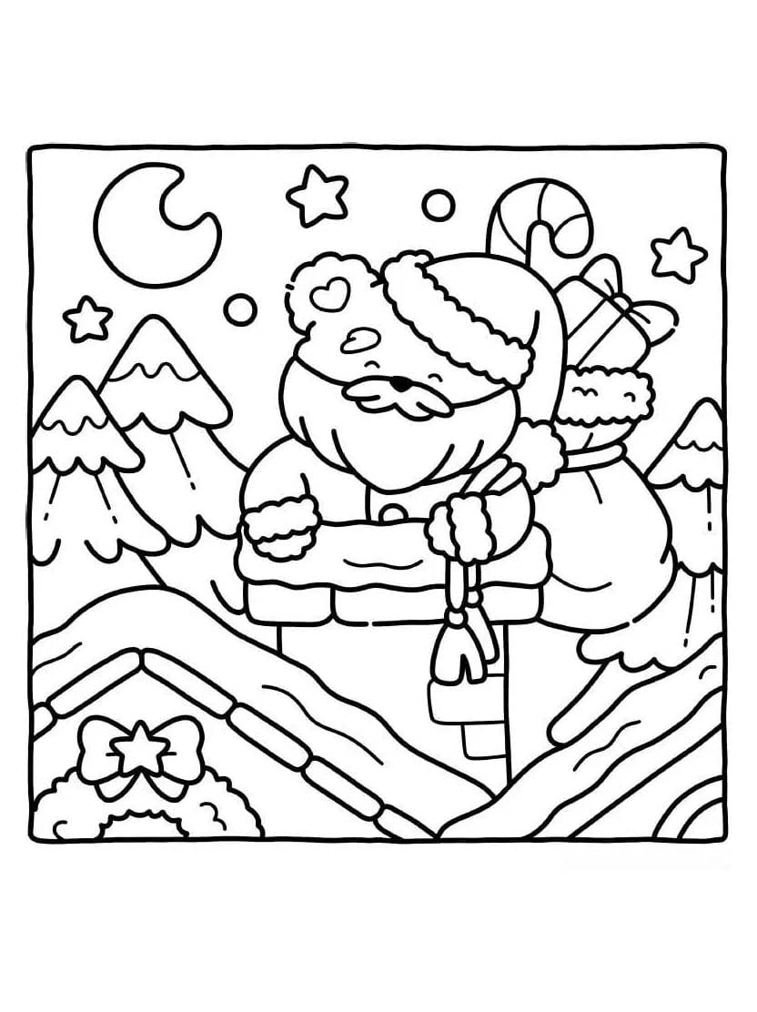 Coloriage Xmas Times Une Noel Rempli De Couleurs De Dessins