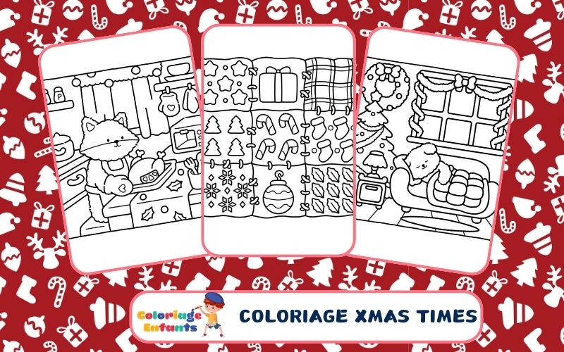 Coloriage Xmas Times