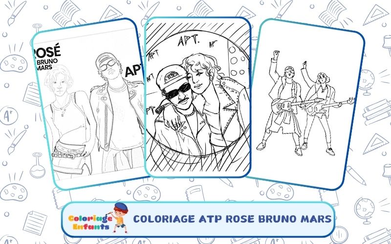 Coloriage Atp Rose Bruno Mars