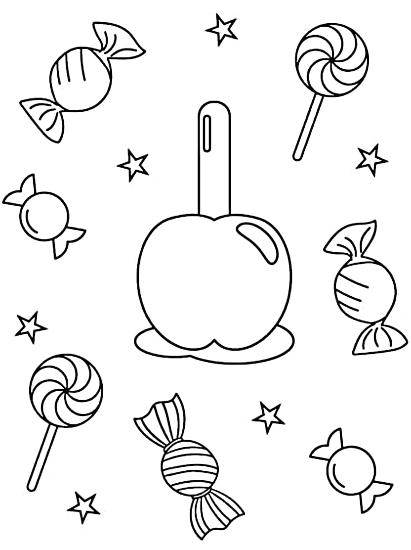 Coloriage Bonbon Pour Epater Vos Amis