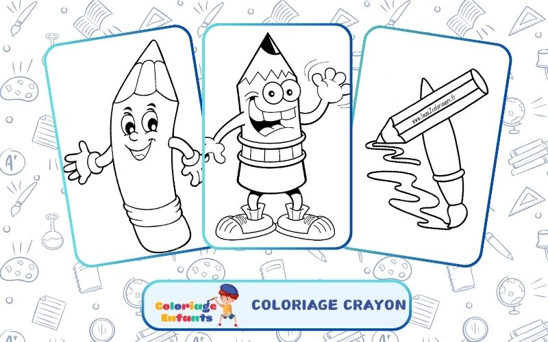 Coloriage Crayon