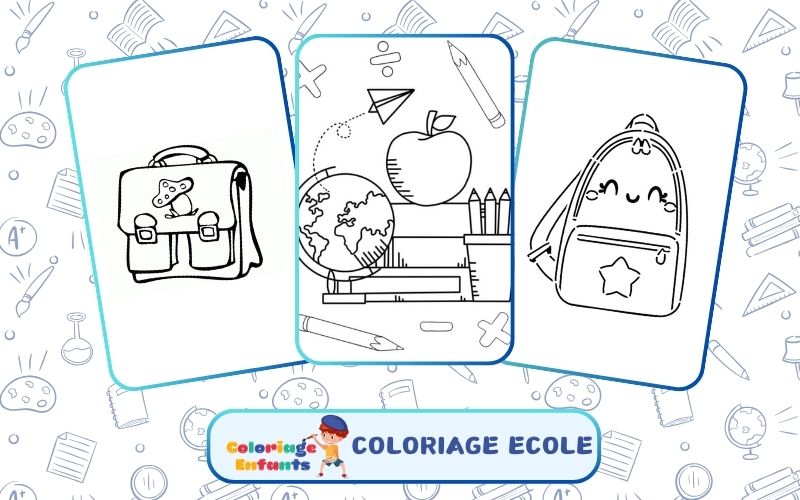 Coloriage Ecole