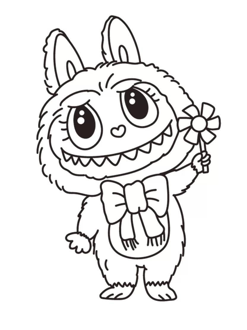 Coloriage Labubu Avec Des Dessins Adorables