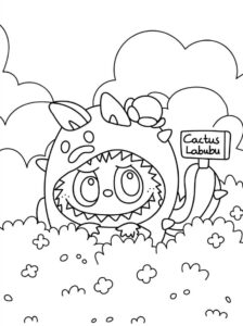 Откройте для себя раскраску Лабубу - Coloriageenfants.com