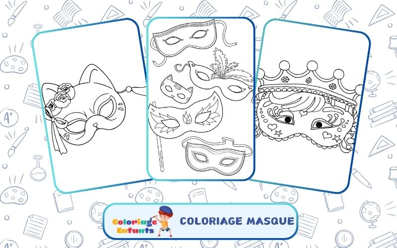 Coloriage Masque