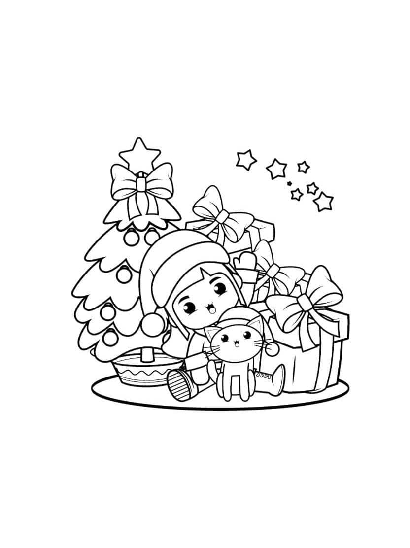 Coloriage Noel Kawaii En Haute Qualite Et Original