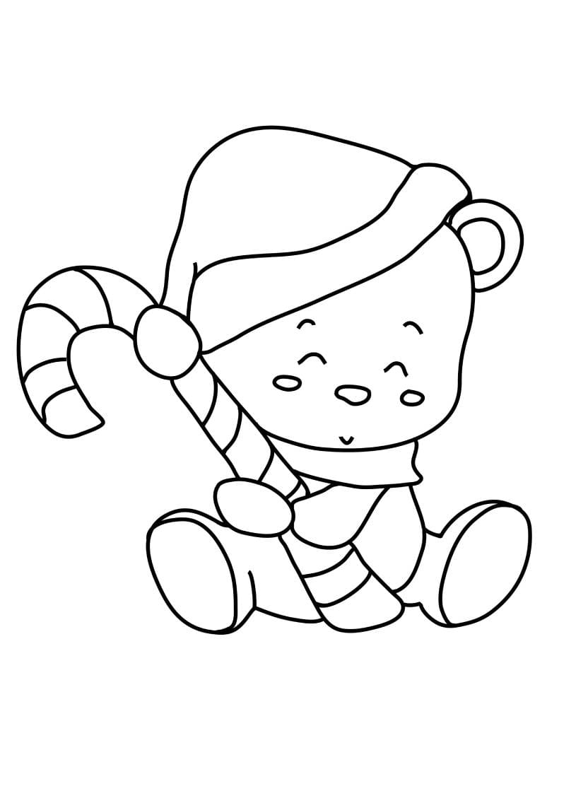 Coloriage Noel Kawaii Pour Tous Les Petits Artistes