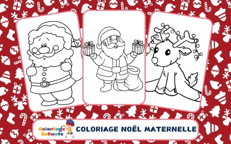 Coloriage Noel Maternelle