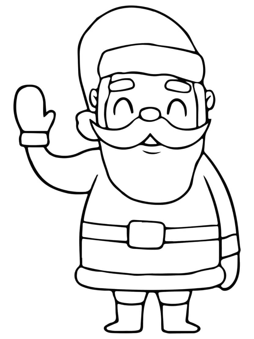 Coloriage Noel Maternelle Adapte Aux Enfants