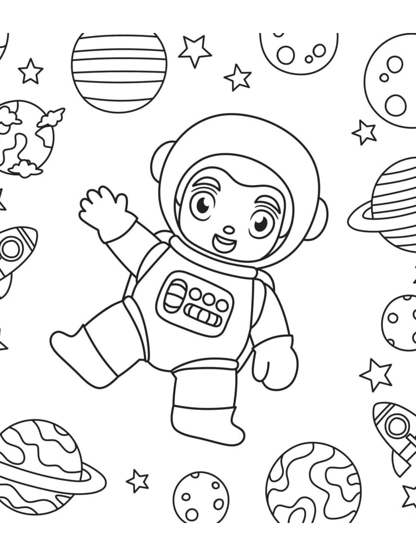 Coloriage Planete Vibrante Pour Creatifs