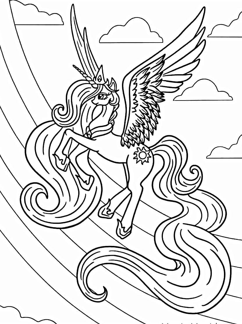 Coloriage Unicorn Pour Un Moment Creatif Et Doux