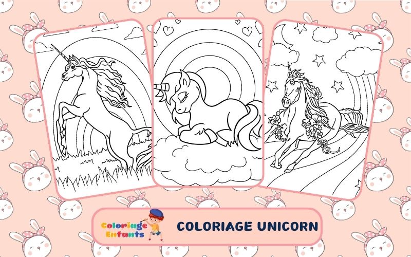 Coloriage Unicorn