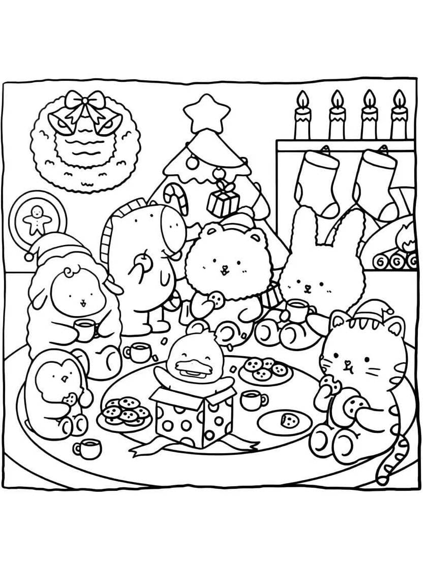 Dessins A Imprimer Hygge Christmas Pour Tous Les Ages