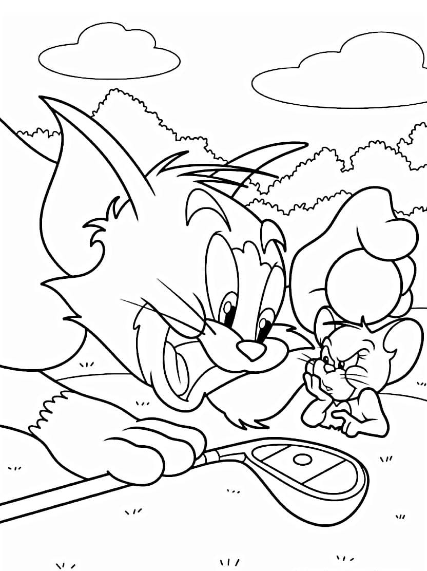 Dessins Tom And Jerry A Imprimer Gratuits Et Simples