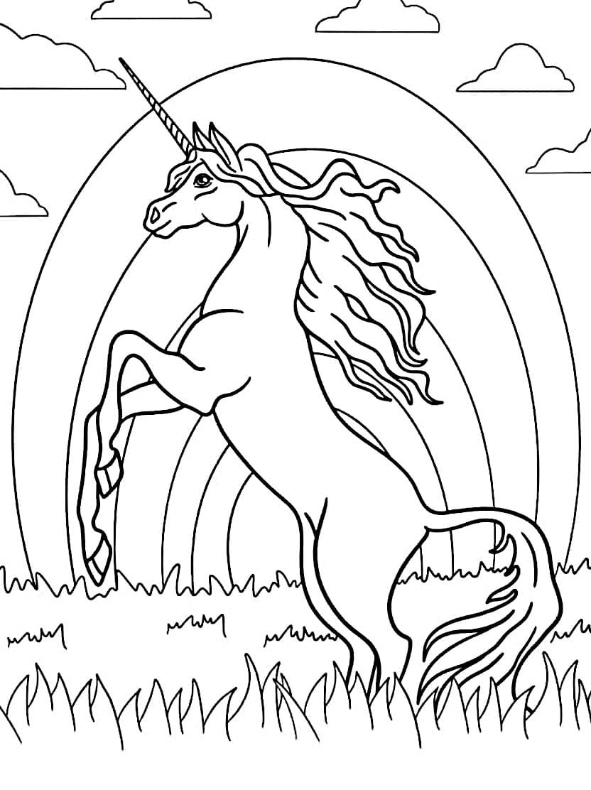 Dessins Unicorn A Colorier Plein De Magie Et De Charmes