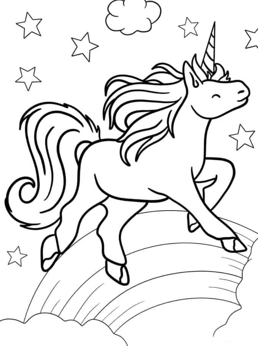 Dessins Unicorn A Colorier Pleins De Chaleur Et De Tendresse