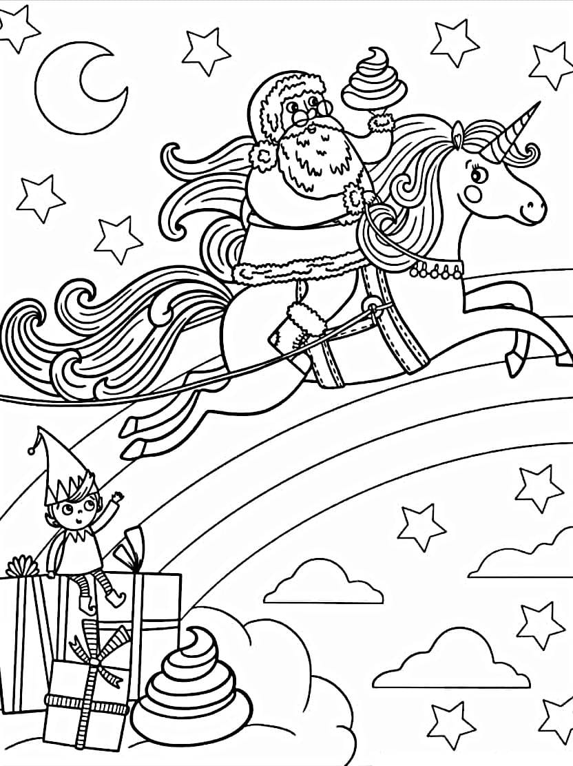 Dessins Unicorn A Colorier Pleins De Couleurs