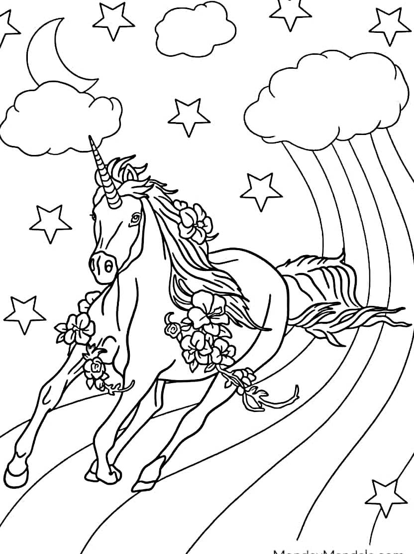 Dessins Unicorn A Imprimer Pour Une Pause Artistique