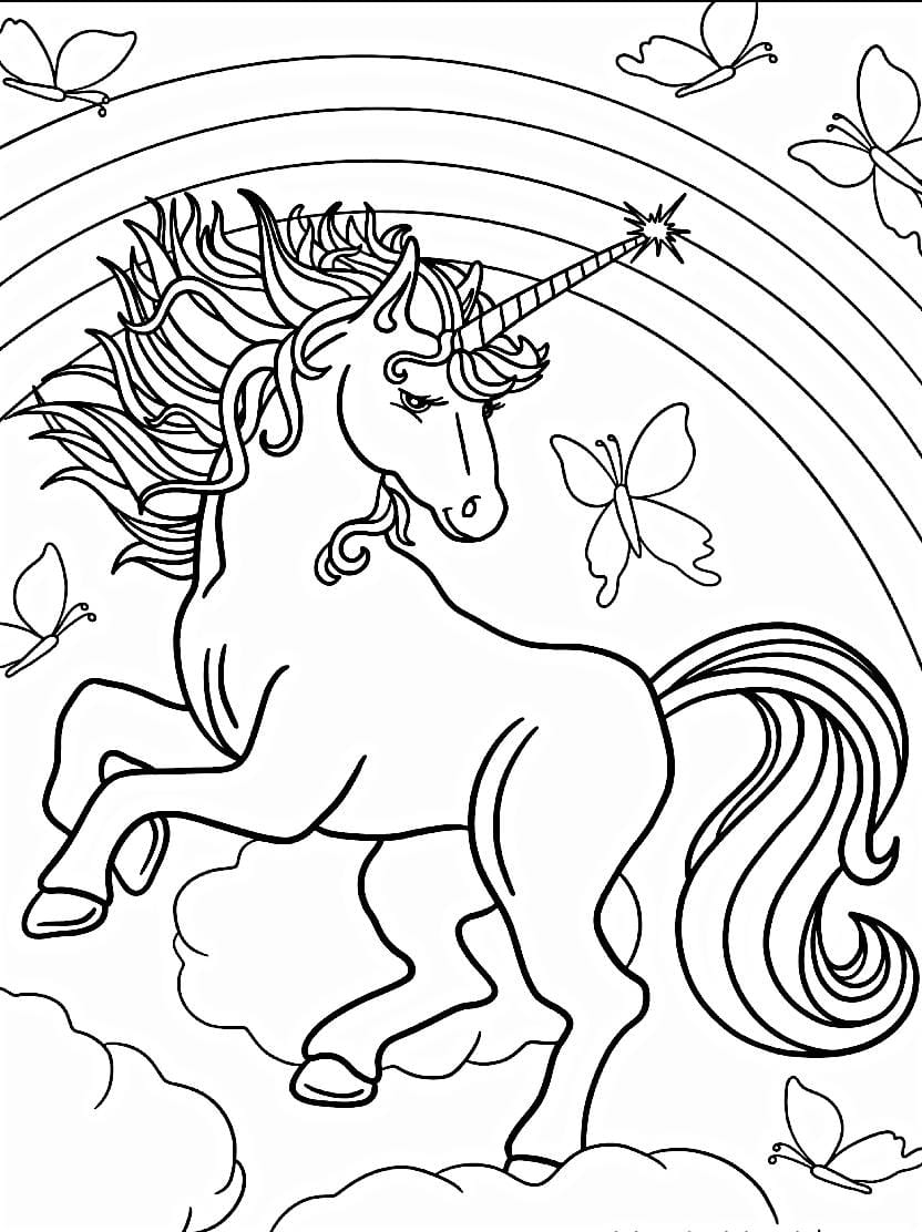 Dessins Unicorn Pour Apprendre En S Amusant