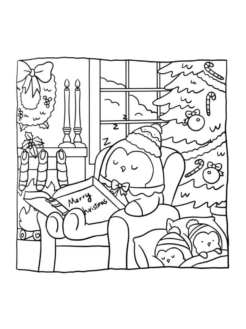 Telecharger Coloriage Hygge Christmas En Ligne