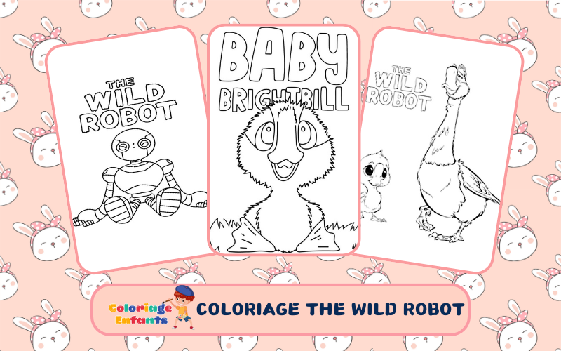 Coloriage The Wild Robot